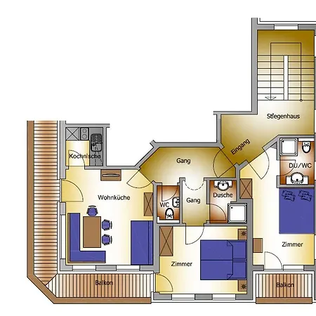 Apartment Kolb Hippach Exterior photo